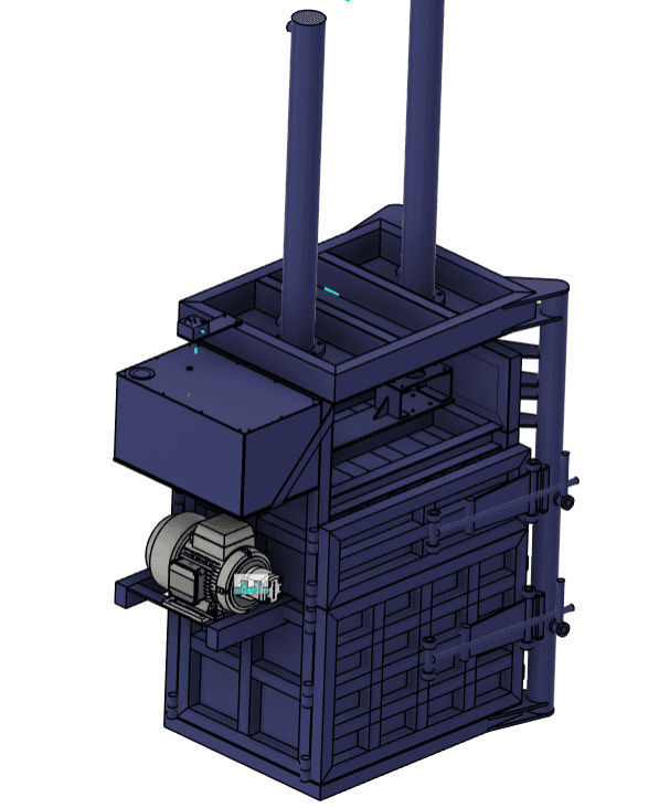 RHB-20T Hydraulic Baler — 2